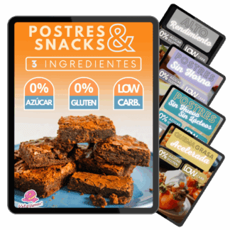 Postres & Snacks | 3 Ingredientes 7x Pack